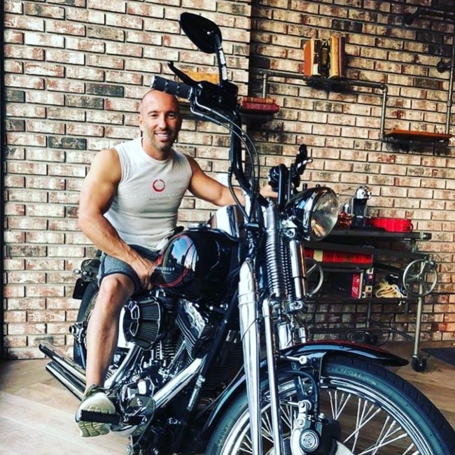 Jason Oppenheim as seen in a picture that was taken at the The Oppenheim Group in July 2019