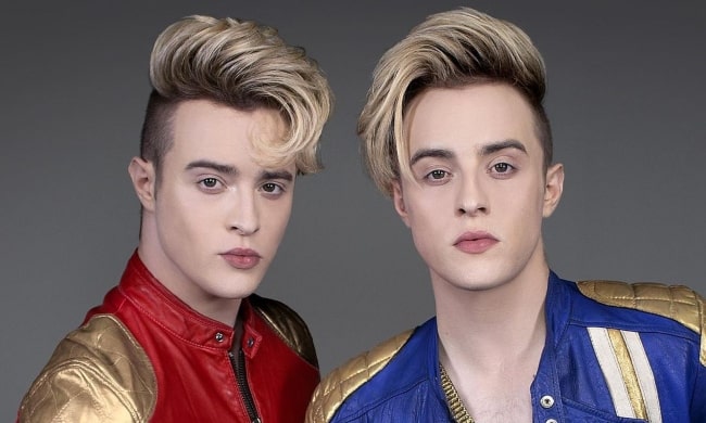 Jedward as seen in a picture that was taken in Dublin, Ireland in September 2020