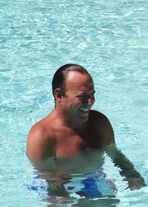 Julio Iglesias as seen in an Instagram Post in August 2014