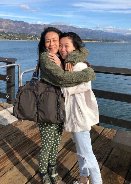 Kheng Hua Tan as seen in a picture that was taken with her daughter Shi-An Lim in November 2020