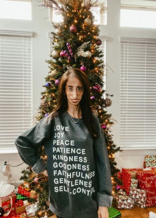 Lizzie Velásquez as seen in an Instagram Post in December 2020