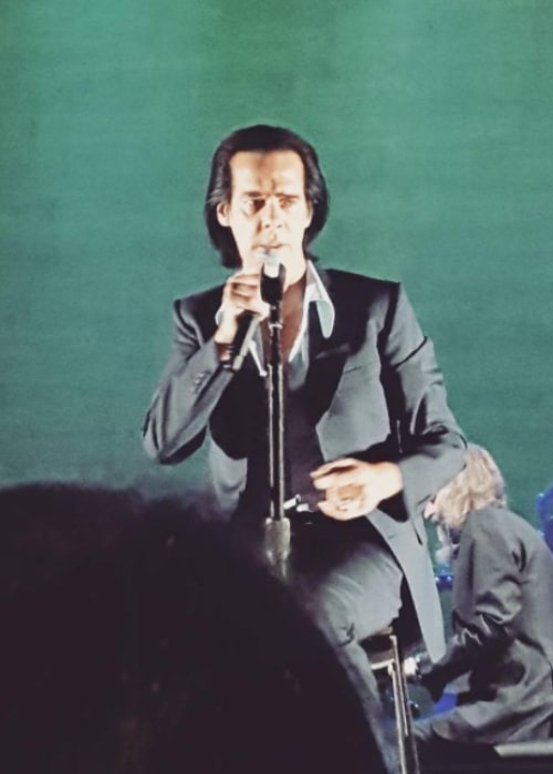 Nick Cave as seen in an Instagram Post in August 2017