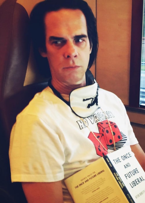 Nick Cave as seen in an Instagram Post in October 2017