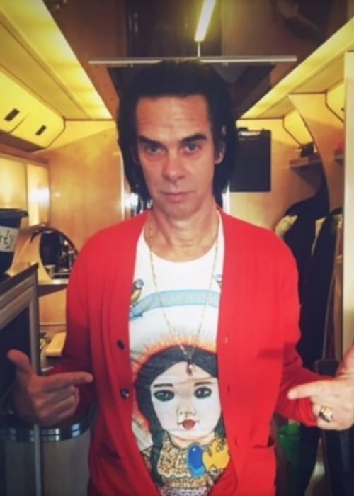 Nick Cave as seen in an Instagram Post in September 2017