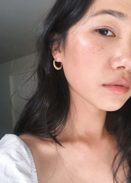 Olivia Liang as seen in a selfie that was taken in March 2019