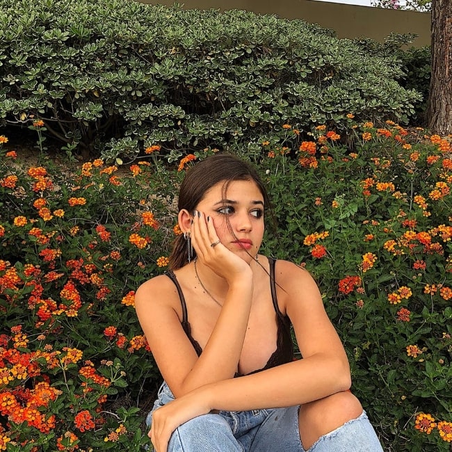 Olivia Trujillo as seen in an Instagram post in May 2020