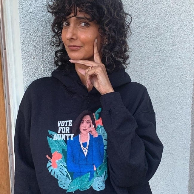 Poorna Jagannathan as seen in a picture that was taken in October 2020