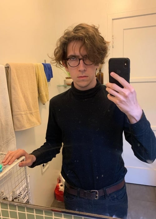 Ricky Montgomery as seen in a selfie that was taken in Silver Lake in November 2019