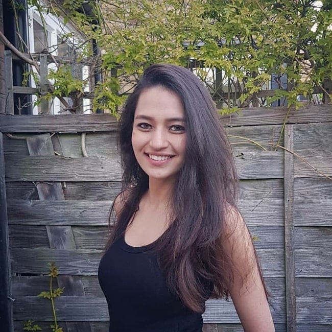 Suhani Dhanki as seen in an Instagram post in May 2020