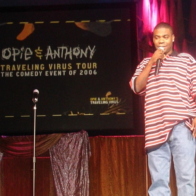 Tracy Morgan on stage during Opie and Anthony's Traveling Virus Comedy Tour in Worcester in 2006