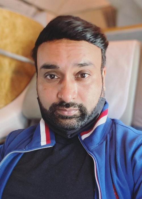 Amit Mishra in an Instagram selfie from October 2020