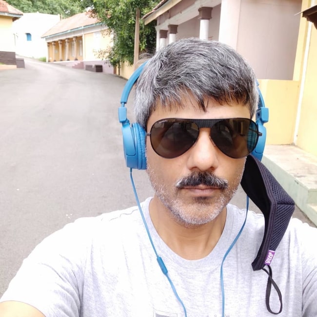 Amit Sial enjoying himself in Goa in July 2020
