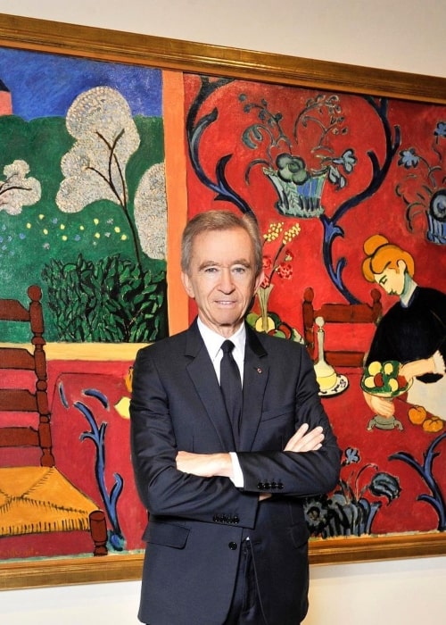 Bernard Arnault as seen in an Instagram Post in January 2018