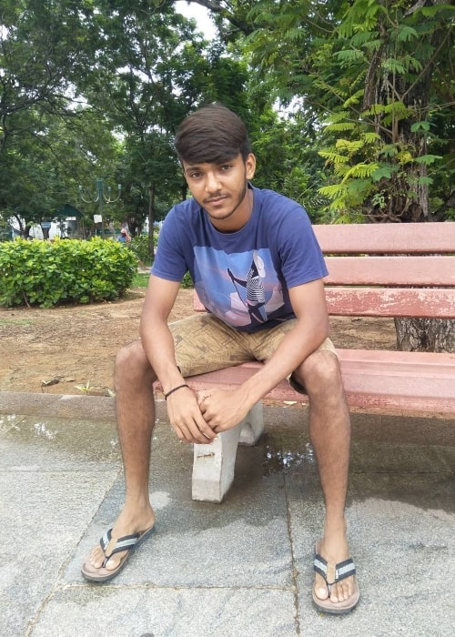 Chetan Sakariya as seen in an Instagram Post in August 2017