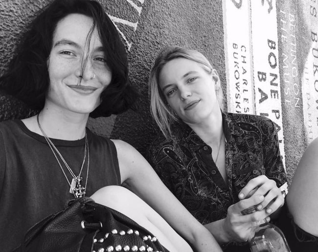 Erika Linder (Right) and Heather Kemesky in a selfie in May 2017
