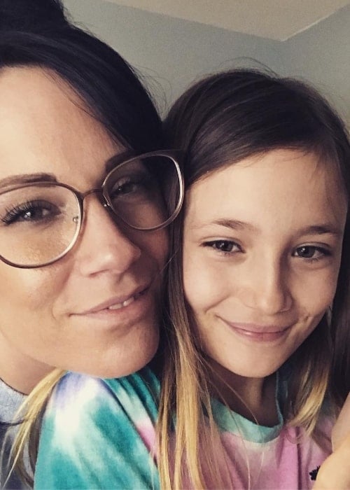 Erin Wagner as seen in a selfie with her daughter Jazmyn Bieber in March 2019