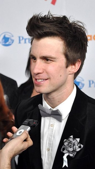 Gavin Creel as seen while attending the 21st Annual GLAAD Media Awards on March 13, 2010, at the Marriott Marquis Hotel in New York City, New York