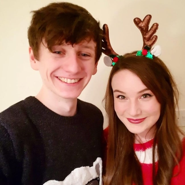JackSucksAtLife with his sweetheart in December 2019