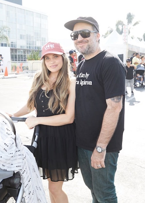 Jensen Karp and Danielle Fishel, as seen in November 2020