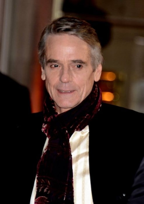 Jeremy Irons pictured in Paris at the César Awards ceremony