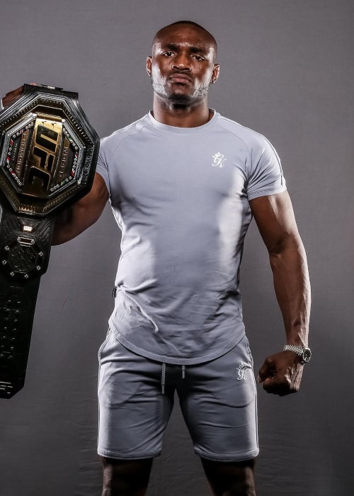 Kamaru Usman as seen in an Instagram Post in April 2021