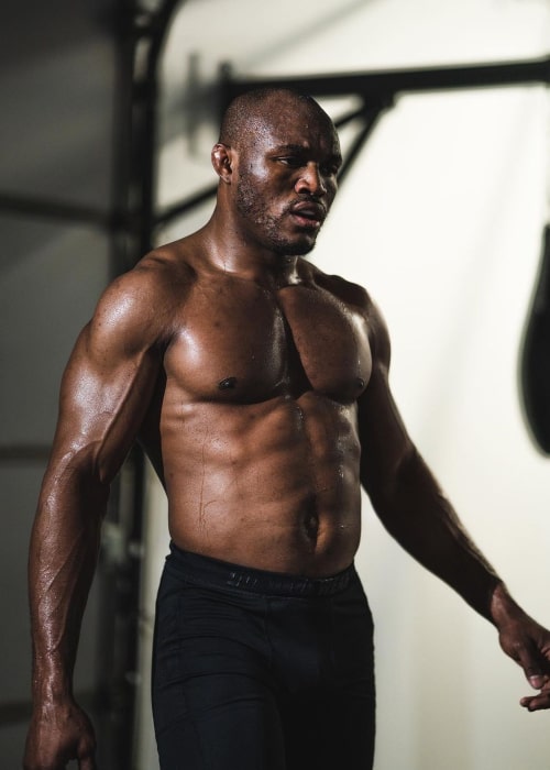 Kamaru Usman as seen in an Instagram Post in January 2021