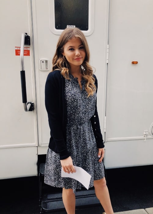 Kerri Medders as seen in a picture that was taken at the CBS Studio Center in August 2018