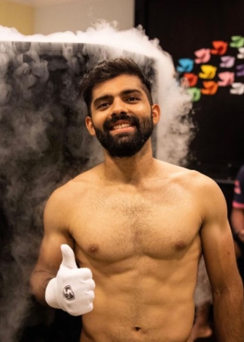 Manan Vohra as seen in an Instagram post in October 2020