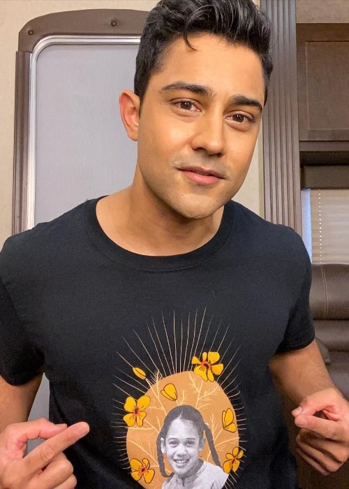 Manish Dayal as seen in October 2020