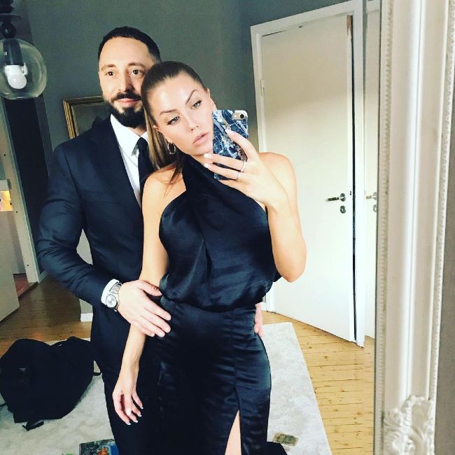 Matias Varela and Daniella Kjell as seen in 2020