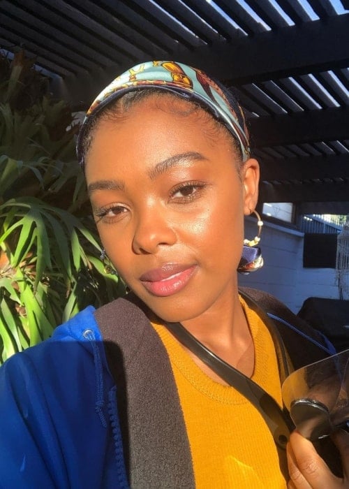 Monique Green as seen in a selfie that was taken in April 2021