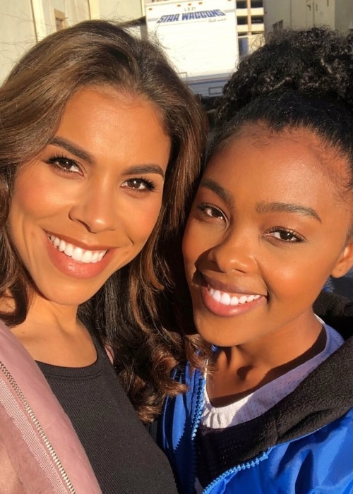Monique Green in a selfie with her mother Gwendolyn Osborne-Smith that was taken in March 2020