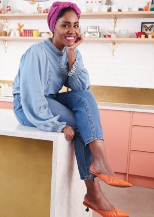 Nadiya Hussain as seen in an Instagram Post in March 2021