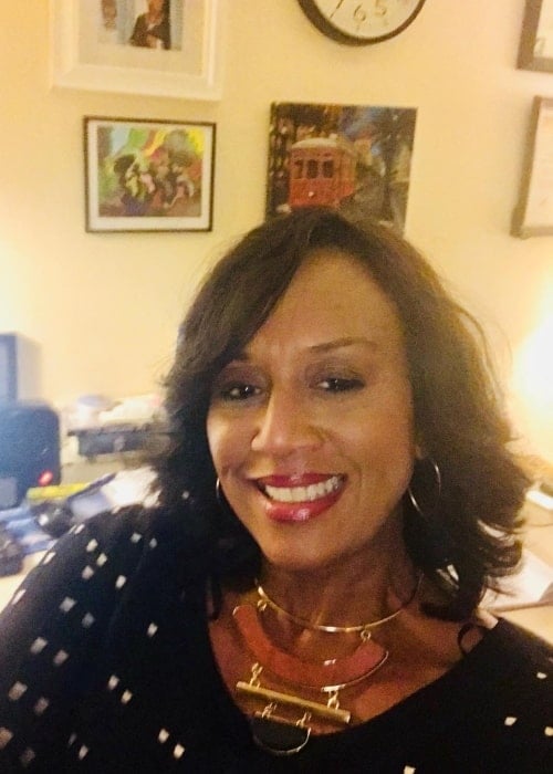 Nancy Parker as seen while taking a selfie in September 2018