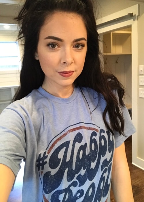 Nikki Phillippi as seen in a selfie that was taken in September 2017