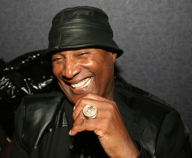 Paul Mooney pictured at a promotional event for Charlie Murphy to promote his book 'The Making of a Stand Up Guy' in December 2009