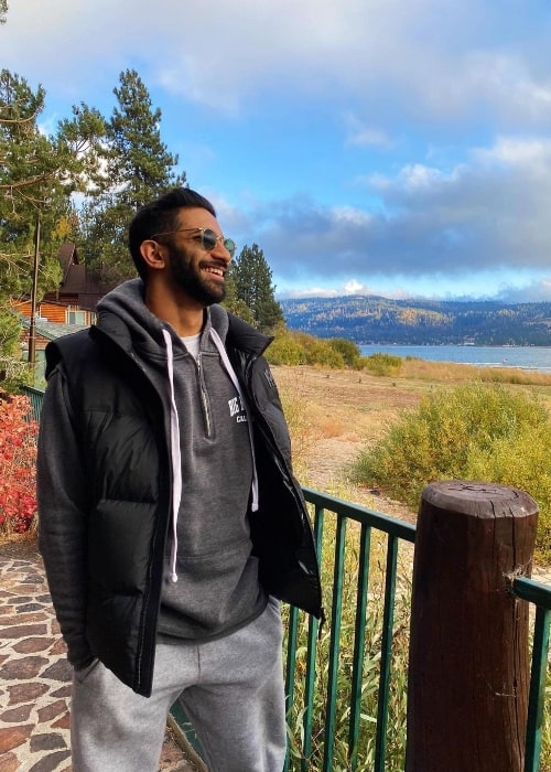 Rhys Athayde at Big Bear Lake, California in October 2020