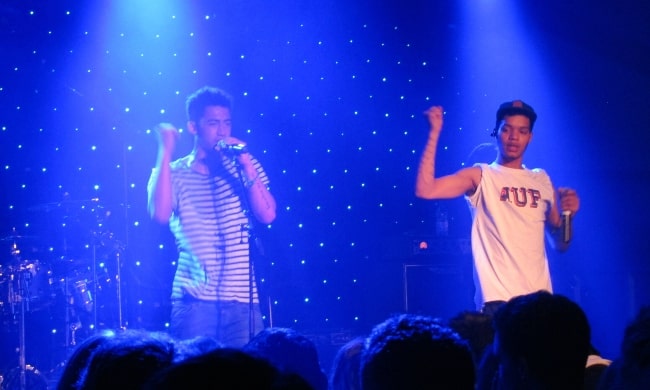 Rizzle Kicks in concert at Jesus College, Cambridge May Ball 2012