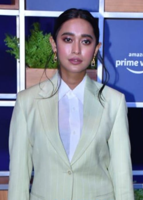 Sayani Gupta as seen in a picture that was taken in Amazon Prime Event on January 16, 2020