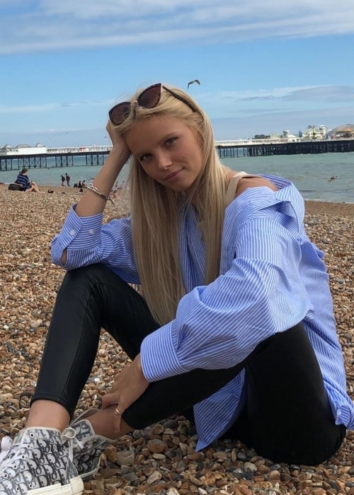 Tara Halliwell as seen in a picture that was taken in Brighton in September 2020