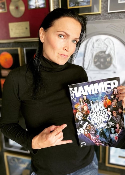 Tarja Turunen as seen in an Instagram Post in March 2021