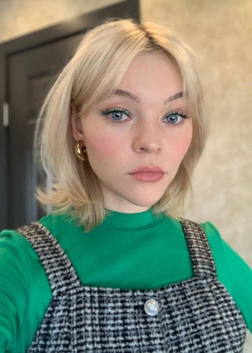 Taylor Hickson as seen in a selfie that was taken in April 2021