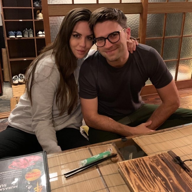 Tom Schwartz and Katie Maloney-Schwartz in December 2018