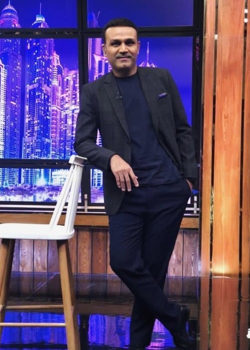 Virender Sehwag as seen in an Instagram Post in December 2020