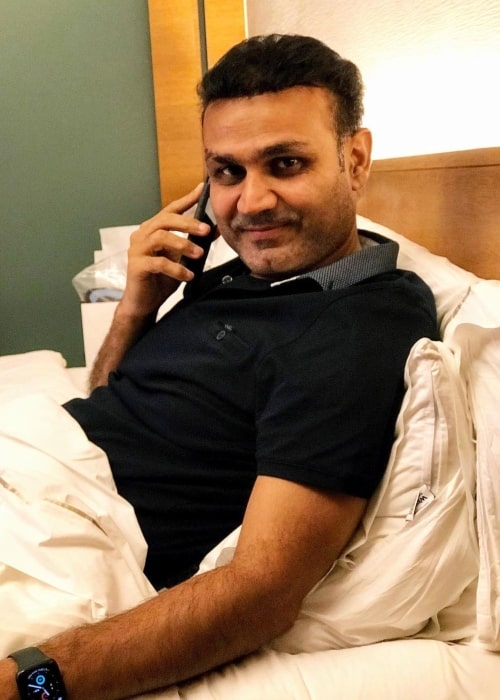 Virender Sehwag as seen in an Instagram Post in November 2020