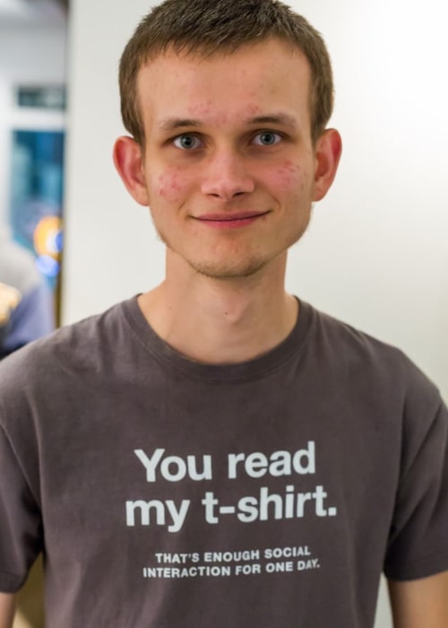 Vitalik Buterin as seen in an Instagram Post in July 2017