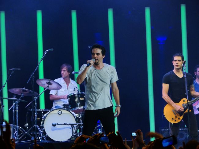 Wagner Moura as seen performing onstage in 2012