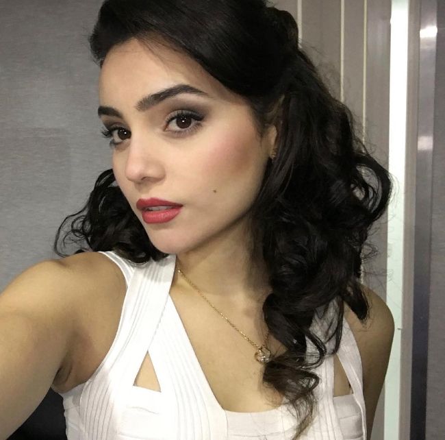 Andrea Londo seen in an Instagram selfie in 2017