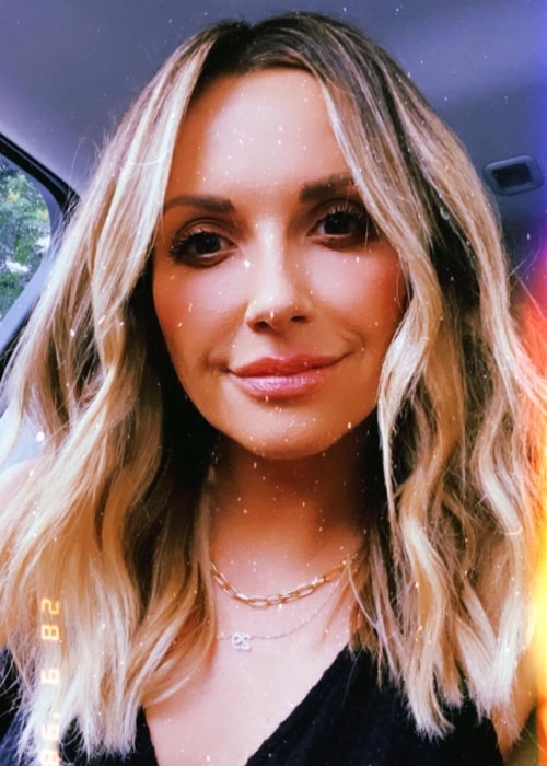 Carly Pearce as seen in a selfie that was taken in Nashville, Tennessee in May 2021