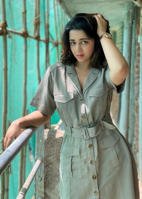 Charmy Kaur as seen in an Instagram post in March 2020